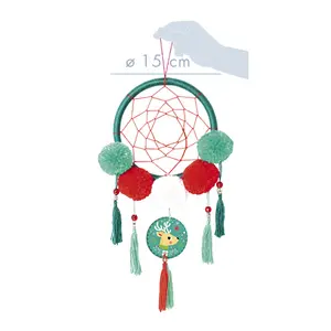 Creative box - Christmas dream catcher to assemble Avenue Mandarine image-3