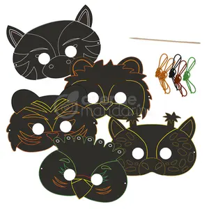 Creative box scratch masks Avenue Mandarine image-2