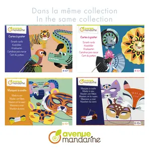 Creative box scratch masks Avenue Mandarine image-4