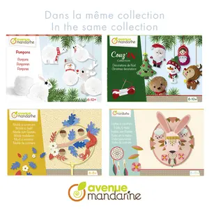 Creative box - 3d christmas figurines to build Avenue Mandarine image-4