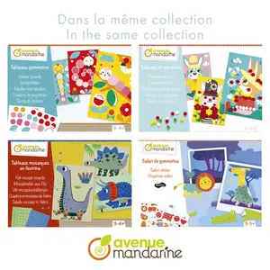 Multi-texture creative eraser box Avenue Mandarine image-4