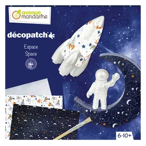 Creative box decopatch space Avenue Mandarine image-0