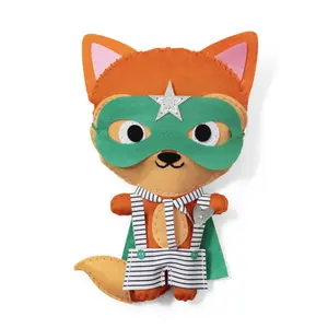 Creative activities maxi couz'in - sacha the fox Avenue Mandarine image-1