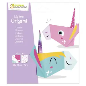 Creative activities my little origami - unicorn Avenue Mandarine image-0