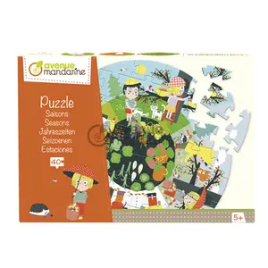 Educational puzzle Avenue Mandarine Les saisons image-0