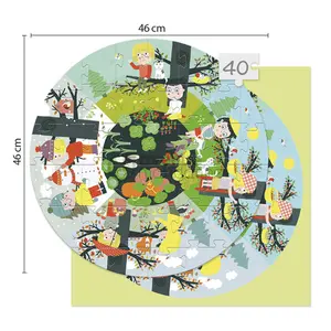 Educational puzzle Avenue Mandarine Les saisons image-1
