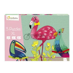 Puzzles xl Avenue Mandarine Oiseaux Tropicaux (x12) image-0