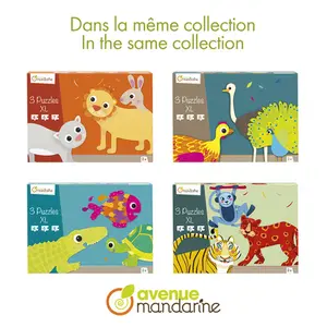 Puzzles xl Avenue Mandarine Oiseaux Tropicaux (x12) image-3