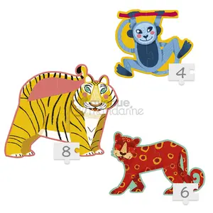 Puzzles xl Avenue Mandarine Animaux de la Jungle (x3) image-1
