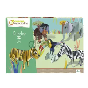 3d puzzle Avenue Mandarine Zoo image-0
