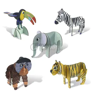 3d puzzle Avenue Mandarine Zoo image-1