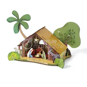 Christmas crib puzzle Avenue Mandarine Decor image-1