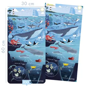 Educational puzzle Avenue Mandarine Monde marin image-1