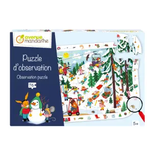 Observation puzzle - mountain life Avenue Mandarine image-0