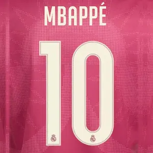 Third Real Madrid shirt printing Ligue des Champions MBAPPE #10 2026/27 image-0