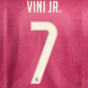 Third Real Madrid shirt printing Ligue des Champions VINI JR. #7 2026/27 image-0