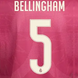 Third Real Madrid shirt printing Ligue des Champions BELLINGHAM #5 2026/27 image-0