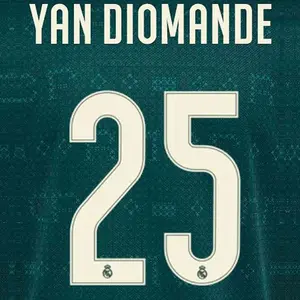 Real Madrid flocking away Ligue des Champions YAN DIOMANDE #25 2026/27 image-0