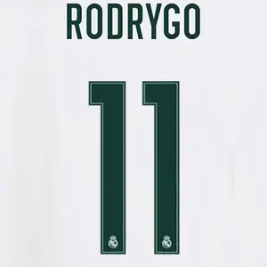 Real Madrid home shirt printing Ligue des Champions RODRYGO #11 2026/27 image-0