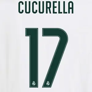 Real Madrid home shirt printing Ligue des Champions CUCURELLA #17 2026/27 image-0