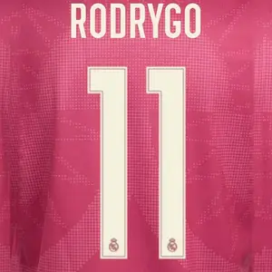 Third Real Madrid shirt printing Ligue des Champions RODRYGO #11 2026/27 image-0