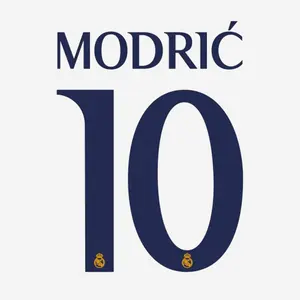 Flocage home Real Madrid Ligue des Champions MODRIĆ #10 2023/24 image-0