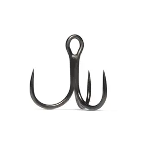 Gancho sem Barbless VMC TI 1xR tige x-courte x5 12 image-0