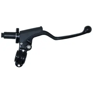 Alavanca de embraiagem esquerda em alumínio para motociclos com tampa anti-pó de primeira qualidade Avoc Off Road Universel CNC image-1