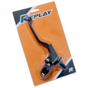 Alavanca de embraiagem esquerda em alumínio para motociclos com tampa anti-pó de primeira qualidade Avoc Off Road Universel CNC image-2