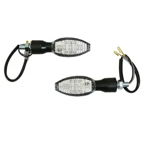 Motorcykel 11-LED blinkande lampor metallbas Avoc Kago image-0