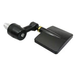 Ett par motorcykelspeglar med styrändar i aluminium Avoc Chicago Cnc image-1