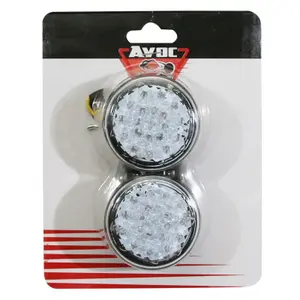 Par de indicadores luminosos para motociclos Avoc Mino Base Abs image-1