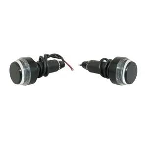 Embout de guidon moto leds cone alu Avoc image-0