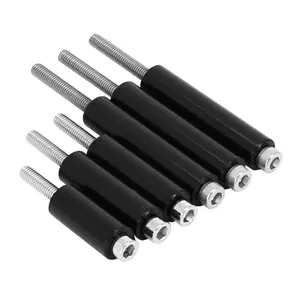 Pair of aluminum motorcycle crankcase guards Avoc Yamaha 700 MT-07 2014+ image-1