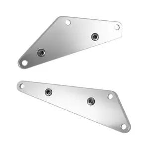 Pair of aluminum motorcycle crankcase guards Avoc Yamaha 700 MT-07 2014+ image-2