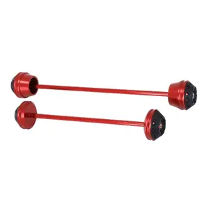 Pair of front and rear motorcycle wheel axles Avoc Yamaha 700 MT-07 2014>2016