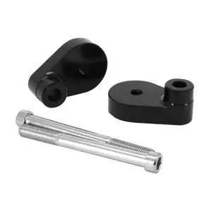 Pair of aluminium motor protection pads Avoc Cnc Anodise image-1