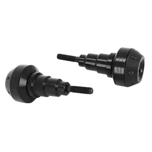 Pair of aluminium motor protection pads Avoc Cnc Anodise image-0