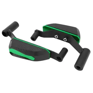 Par de amortecedores de proteção do motor em alumínio Avoc Kawasaki 900 Z900 Cnc Anodise image-1