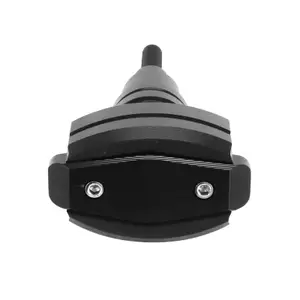 Pair of aluminium motor protection pads Avoc Kawasaki 900 Z900, 650 Z650 Cnc Anodise image-0