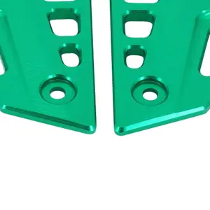 Aluminium motorcycle footrest cover Avoc Kawasaki 900 Z900 Alu Cnc Anodise image-2