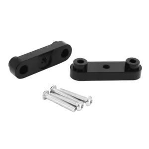 Pair of aluminium motor protection pads Avoc Ktm 125 Duke Alu Cnc Anodise image-1