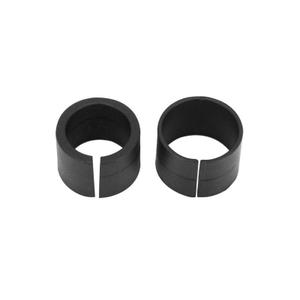 Par de espelhos retrovisores de guiador de mota com adaptador de plástico em alumínio Avoc Michigan image-3