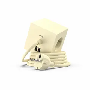 Multiprise avec USB/aimant et câble Avolt Square 1 image-0