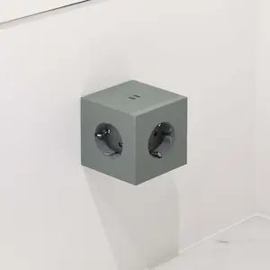 Wall-mounted power strip with 2 usb c ports for maximum charging power of 30 w Avolt image-3