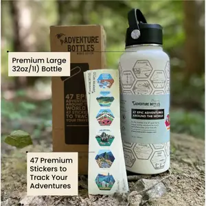 Water Bottle Awesome Maps Adventure