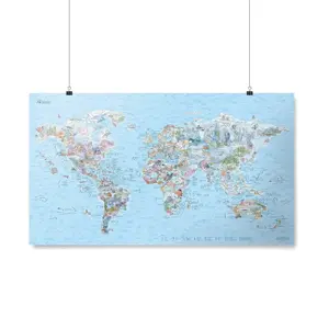 Mapa Awesome Maps Dive
