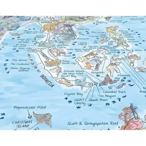 Mapa Awesome Maps Dive image-1