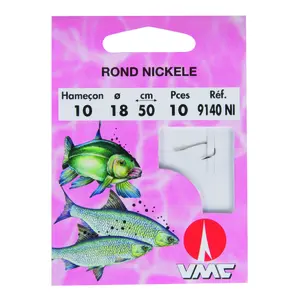 Hook WaterQueen Rond Nicklé 9140NI 50cm image-0