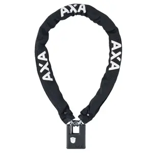 Antywłamaniowy łańcuch ze wzmocnionej stali, pokrycie gumowe Axa Clinch+